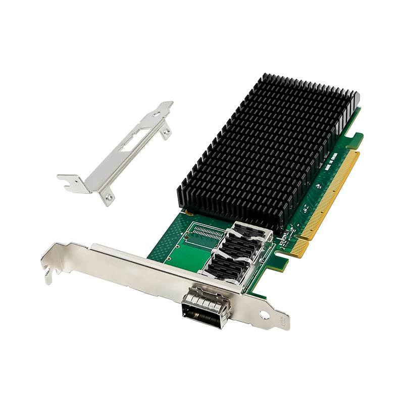 100Gbe Qsfp28 Network Card - Scheda controller PCIe 4.0 x16 con